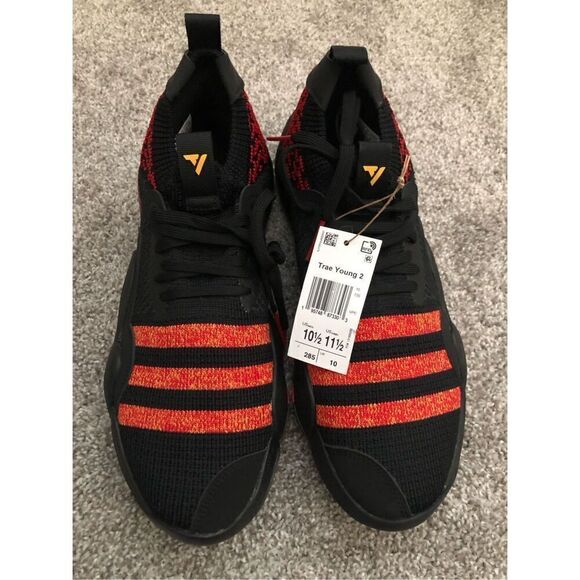 Adidas Trae Young 2 Low Atlanta Hawks Basketball Sneaker Men’s Size 10.5 - Picture 7 of 7